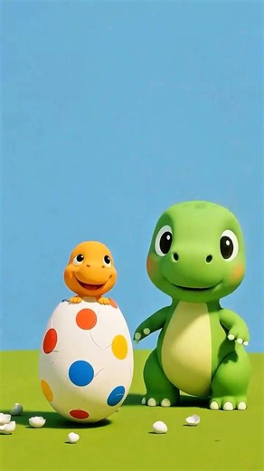 Baby Dino Finds an Egg! 🥚🦕