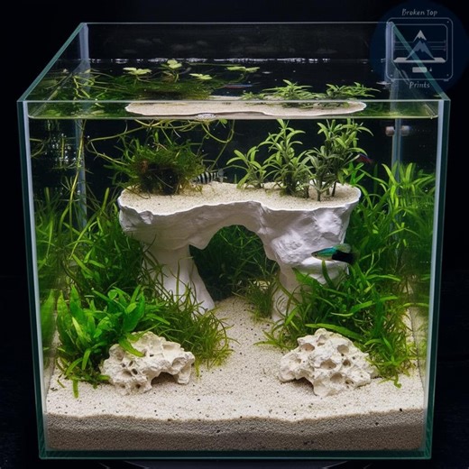 Stone Arch Hardscape Decor | Natural Rock Bridge Cave, Sculpted Terrain Hideout, Substrate-safe Structure – Driftstone Arch - Etsy