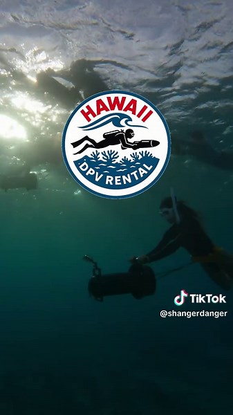 Do they have what it takes to win? . . . These girls took underwater scooter racing to a whole new level 😂 They rented underwater DPVs from Hawaii DPV Rental and turned the ocean into their own little race course, with $100 on the line and one very important rule: do NOT smile. The second you crack a smile, you lose. Sounds easy enough… until you’re underwater, cruising around on a scooter, trying to keep a completely serious face while your friends are racing past you. What started as a casual