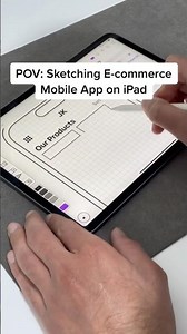 Let’s wireframe an app using #Mockup on #ipad 🤩