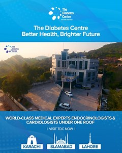 Meet Dr. Rimsha Azhar, Consultant Endocrinologist & Diabetologist at The Diabetes Centre Islamabad. She explains that hormonal imbalances can affect your body in many ways. Our specialized team is here to help you with: 🔹 Diabetes Management: (Type 1, Type 2, Pregnancy/Gestational) 🔹 Thyroid Disorders: (Hypo/Hyperthyroidism & Goiter) 🔹 Growth Issues: Short stature or delayed puberty in children 🔹 Bone Health: Osteoporosis & Vitamin D deficiency 🔹 Weight Management: Treating obesity and meta