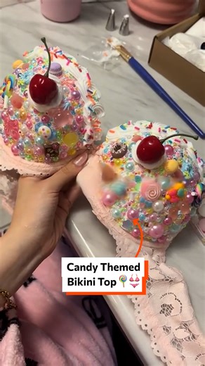 Candy themed bikini top 👙🍭 | Twisted