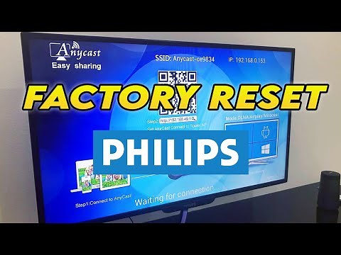 How to Factory Reset Philips TV to Restore to Factory Settings