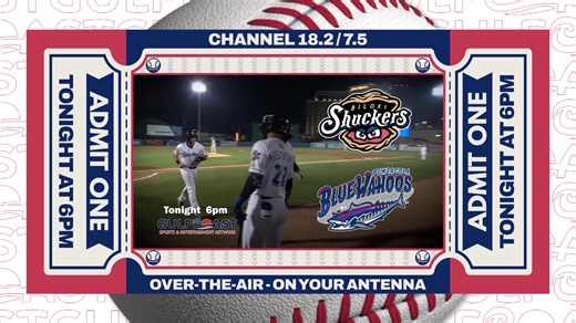 Watch the Shuckers play live tonight on the Gulf Coast Sports & Entertainment Network! | WDAM 7