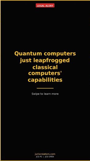 Quantum Computing Breakthrough Changes Calculation Rules #Shorts