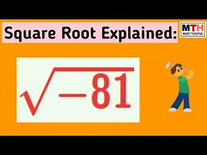 Square root of -81 | Root(-81)