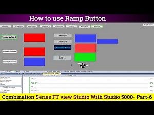 How to Use Ramp Button in FactoryTalk View SE || Studio 5000 | SCADA Value Control Tutorial