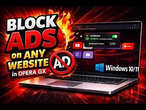 How to Block Ads on Any Website in the Opera GX Browser on Windows 10 or 11 | GearUpWindows Tutorial