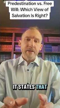 Predestination vs Free Will: Which View of Salvation Is Right? #TheologyInFocus #Predestination #fre