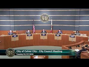 City of Culver City - City Council Meeting - 01/26/2026