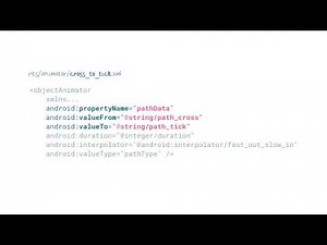 Implementing AnimatedVectorDrawables