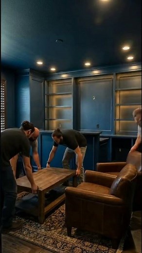 Turning A Study Into a Luxury Mancave