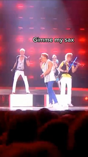 Epic Sax Guy Eurovision Saxophone Performance