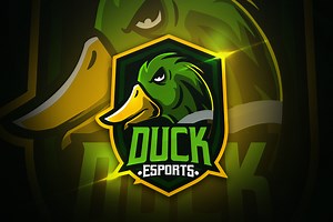 Duck Esports - Mascot & Esport Logo, a Branding & Logo Template by AQR Studio