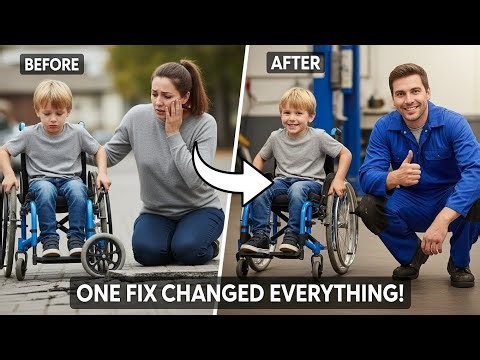 A Kind Mechanic Fixes a Boy’s Wheelchair for Free—What Happened Next Shocked America