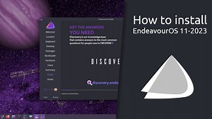 How to install EndeavourOS 11-2023 — Hive