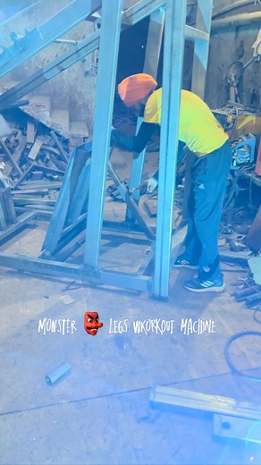 14K views · 1.5K reactions | It’s a monster Legs workouts swing squat machine | Gym Equipment Manufacturer ! Syndicate Gym Industries | Facebook