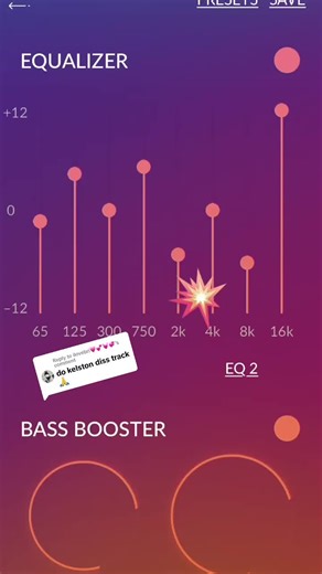 Digital Equalizer Animation: BASS BOOSTER Visuals