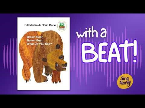 Brown Bear Brown Bear What Do You See? | Musical Read Aloud with Beat | American Book Reading Day