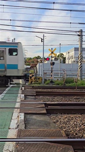 【東海道本線 上り E257系2000番台 特急 踊り子6号 東京行】【京浜東北線 北行 E233系1000番台】#東海道線 #E257系2000番台 #特急踊り子 #東京行#京浜東北線#北行#JR線