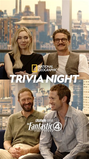 Clobberin' time ❌ Trivia time ✅ Join the Fantastic Four as they put their knowledge of animal superpowers to the test. Marvel Studios’ The Fantastic Four: First Steps, in cinemas NOW! | National Geographic Australia