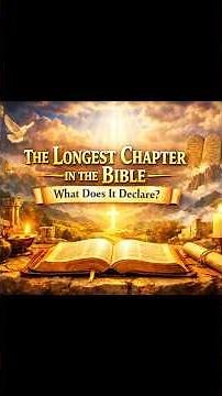 The Longest Chapter in the Bible | Psalm 119 Explained