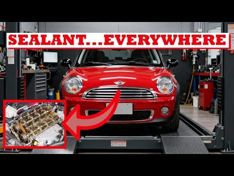 [Mini One R56] Replacing the cylinder head cover gasket
