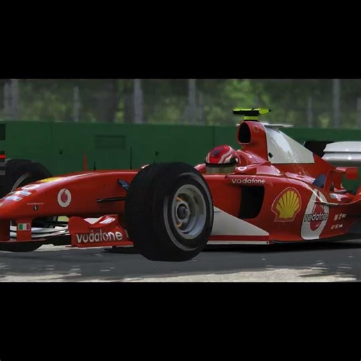 Testing the V10-powered Ferrari F2004 at Monza. Bring back V10s! #assettocorsa