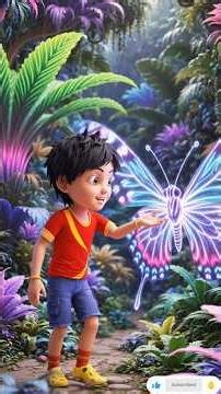 Colorful Jungle Magic 🌈🌿 | Shiva & Bheem Bring Colors Back | Kids Adventure Story