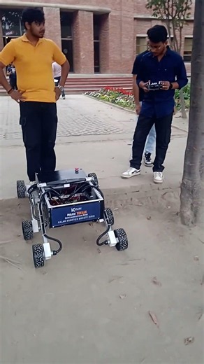 Robotics Team Testing Our Rover! 🚗🤖