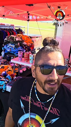 Concho Oklahoma We’re fully setup right now in front of Lucky Star Casino until around 6ish 🙌🏽 _ My Cheyenne and Arapaho relatives, it’s been a long time since I’ve been out this way, stop by and say hello ❤️ _ Hit that Like and Share to help us spread the word, it truly helps us grow more than you know 🙌🏽 _ Forgive Yourself, Forgive Others, PRAY, Believe, Heal, Grow, Keep Showing Up _ Culture. Motivation. Community. #ModernTribalNations #ForGiveYourSelf #ConchoOklahoma #CheyenneAndArapaho #