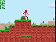 Red Stickman vs Monster School