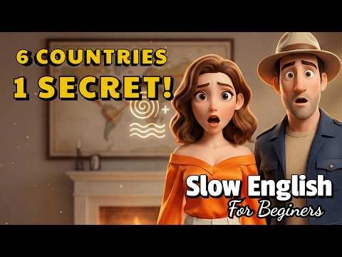 6 Countries. 1 Hidden Symbol. Mega English Listening Adventure (A2 Level)!