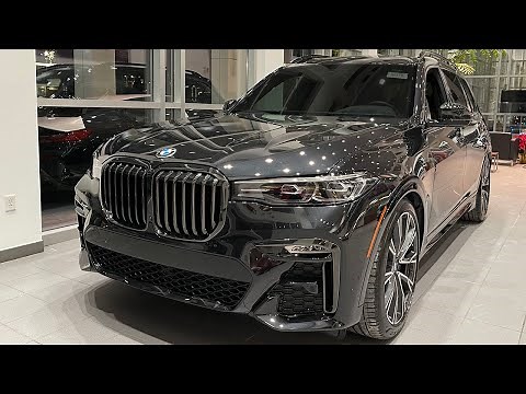 2022 BMW X7 xDrive 40i SUV Walkaround In Depth Review Exterior Interior