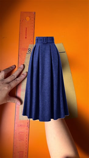 Pleated Skirt Pattern Drafting Made Easy