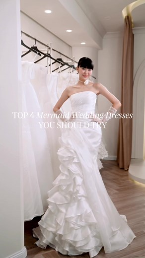 4 Mermaid Wedding Dress Ideas - Which One Will Be Yours?