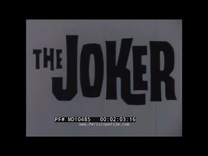 " THE JOKER " 1950s UNITED STATES STEEL ACCIDENT PREVENTION FILM w/ HANS CONRIED MD10485