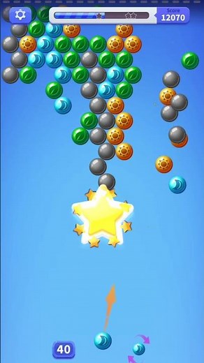 bubble shooter game play 🎯 level 133 #bubbleshooter #puzzle #bubblepop #bubblegum #bubbleshootergame