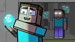Minecraft Logic 3: Herobrine | Cartoon Animation
