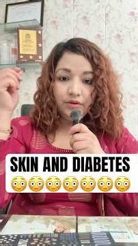 STOP THESE DIABETIC SKIN PROBLEMS | DIABETES? PROTECT YOUR SKIN #shorts