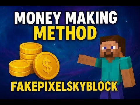 Best Money Making Method in FakePixel Skyblock ( Guide )