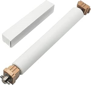 ZT410 Platen Roller for Zebra ZM400 ZT410 ZT411 Thermal Label Barcode Printer,Label Maker Roller Support Printer P/N:79815M P1058930-080, (with Gear)