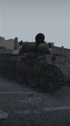 T-34 vs Panther scene