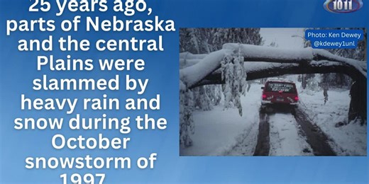 A look back at the October 1997 snowstorm