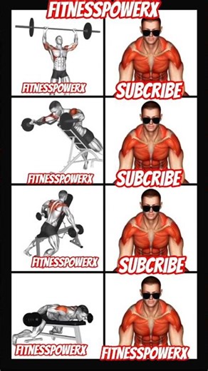 Bench Shoulder Workout | Build Strong & Round Shoulders 💪 #motivation