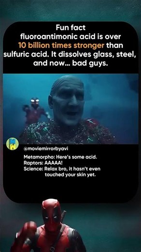 Metamorpho vs Raptors 🧪 | The Acid Scene That Broke Science!