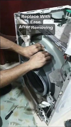 Siemens Washing Machine Repair | Door Seal Gasket Replacement