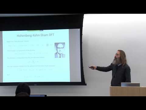 VASP Workshop at NERSC: Basics: DFT, plane waves, PAW method, electronic minimization, Part 1