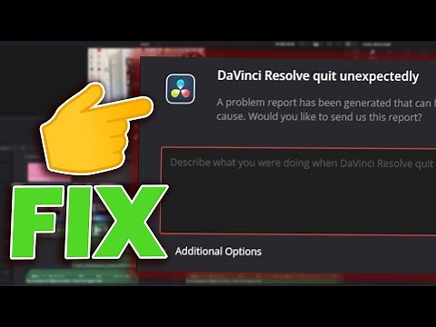 DaVinci Resolve Crashes When Opening/Loading a Project? Here's the Fix!