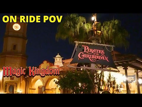 [4K] Pirates of the Caribbean FULL RIDE POV | Magic Kingdom - Walt Disney world